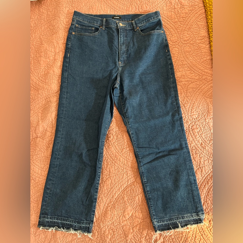 Blue Express Straight Leg Jeans Size 12R